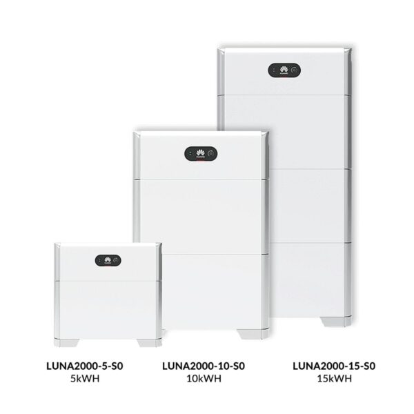 Huawei LUNA2000 serie – modulaire thuisbatterijen voor optimale opslag, geschikt voor kleine en grote huishoudens