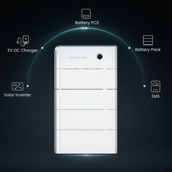 Sigenergy Sigenstor 5-in-1 thuisbatterij – flexibel opschaalbare batterijoplossing voor zonnepanelen en energie-onafhankelijkheid, geschikt voor elk huishoude